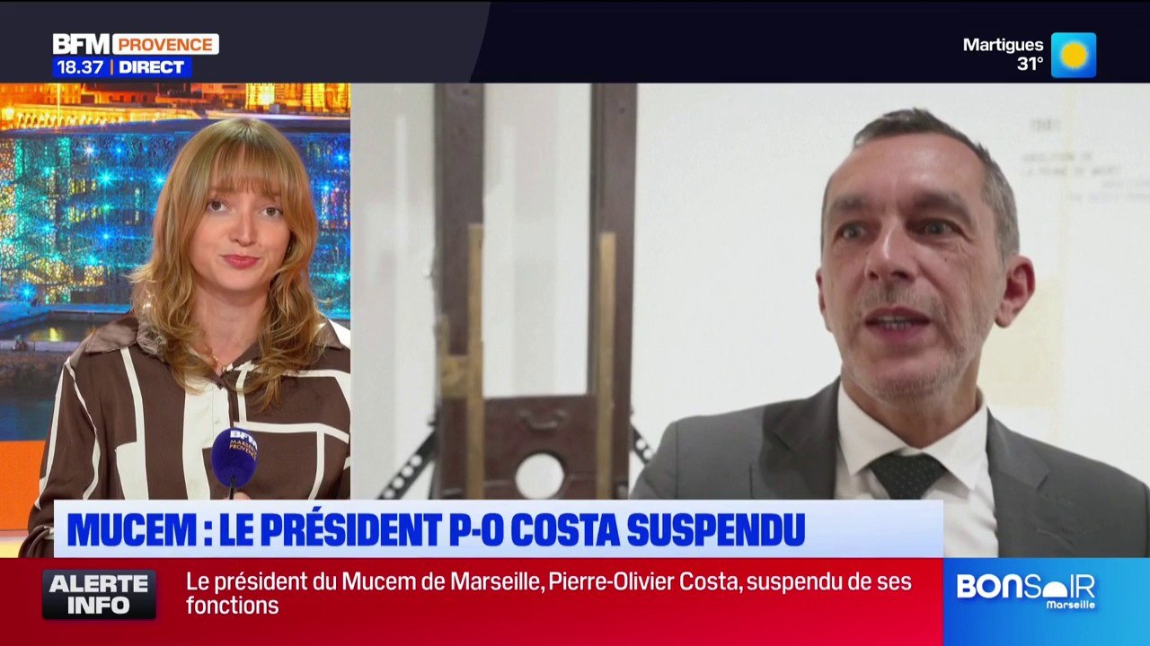 MuCEM : le président Pierre-Olivier Costa suspendu