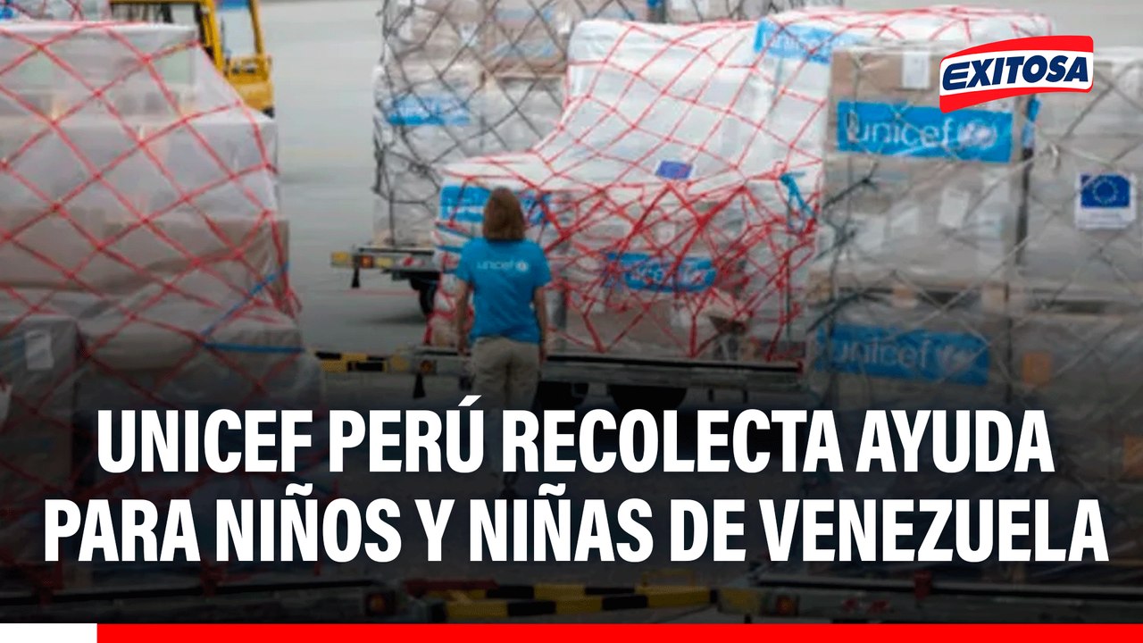 Unicef Perú recolecta ayuda para niños y niñas de Venezuela tras devastadores terremotos