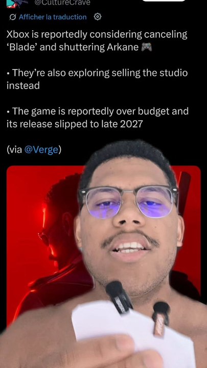XBOX ANNULE BLADE ???