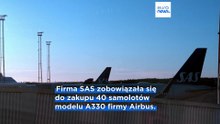 SAS stawia na odbudowę: rekordowe zamówienie samolotów Airbusa za 8,75 mld euro