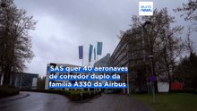 Scandinavian Airlines aposta na retoma com encomenda recorde de aviões Airbus