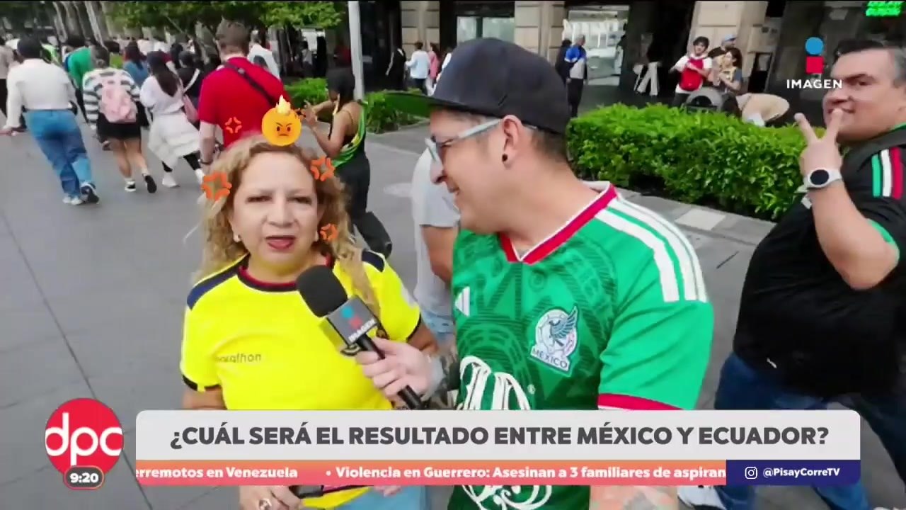 ¿Quién ganará el México vs Ecuador? Aficionados responden | De Pisa y Corre con Paola Rojas