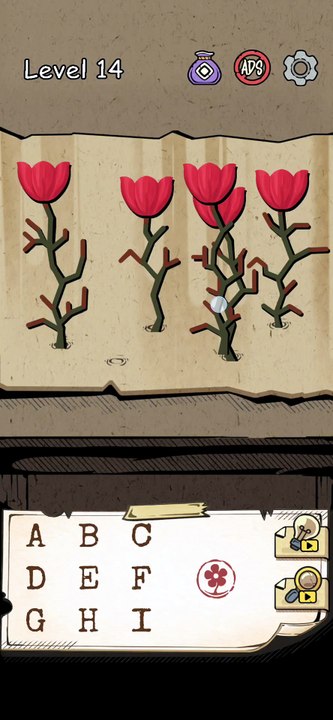 Flower forest word puzzle level 14 gameplay