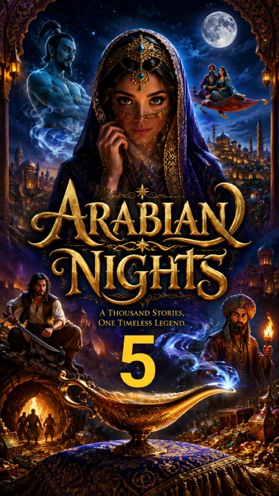 Arabian Nights Episode 5. Story of one thousand and one nights.