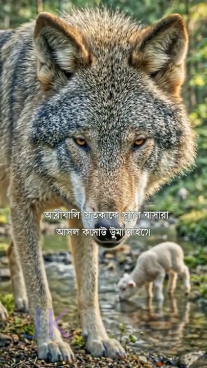 The Lamb and the Wolf. A educational and moral story.