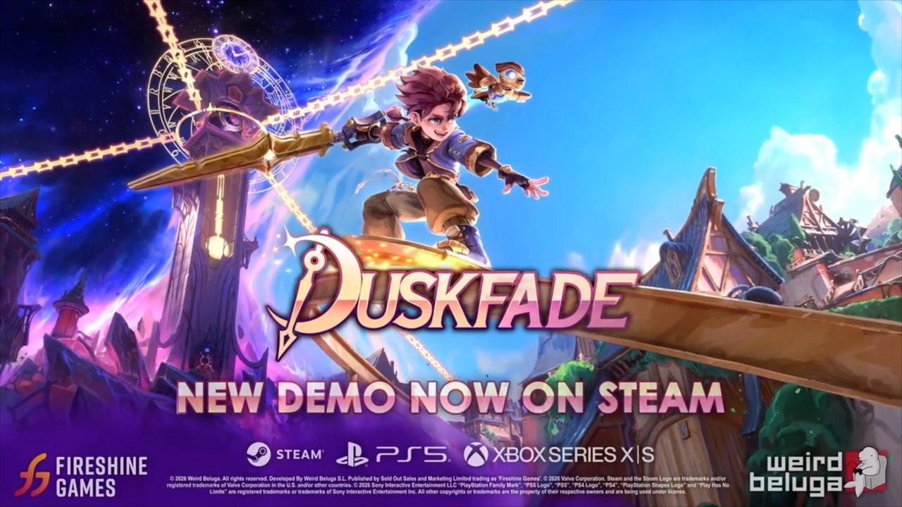 Duskfade Official Gameplay Demo Launch Trailer