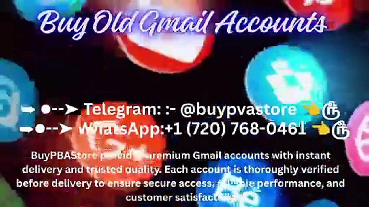 Verified Buy Gmail Accounts with Quality Checked