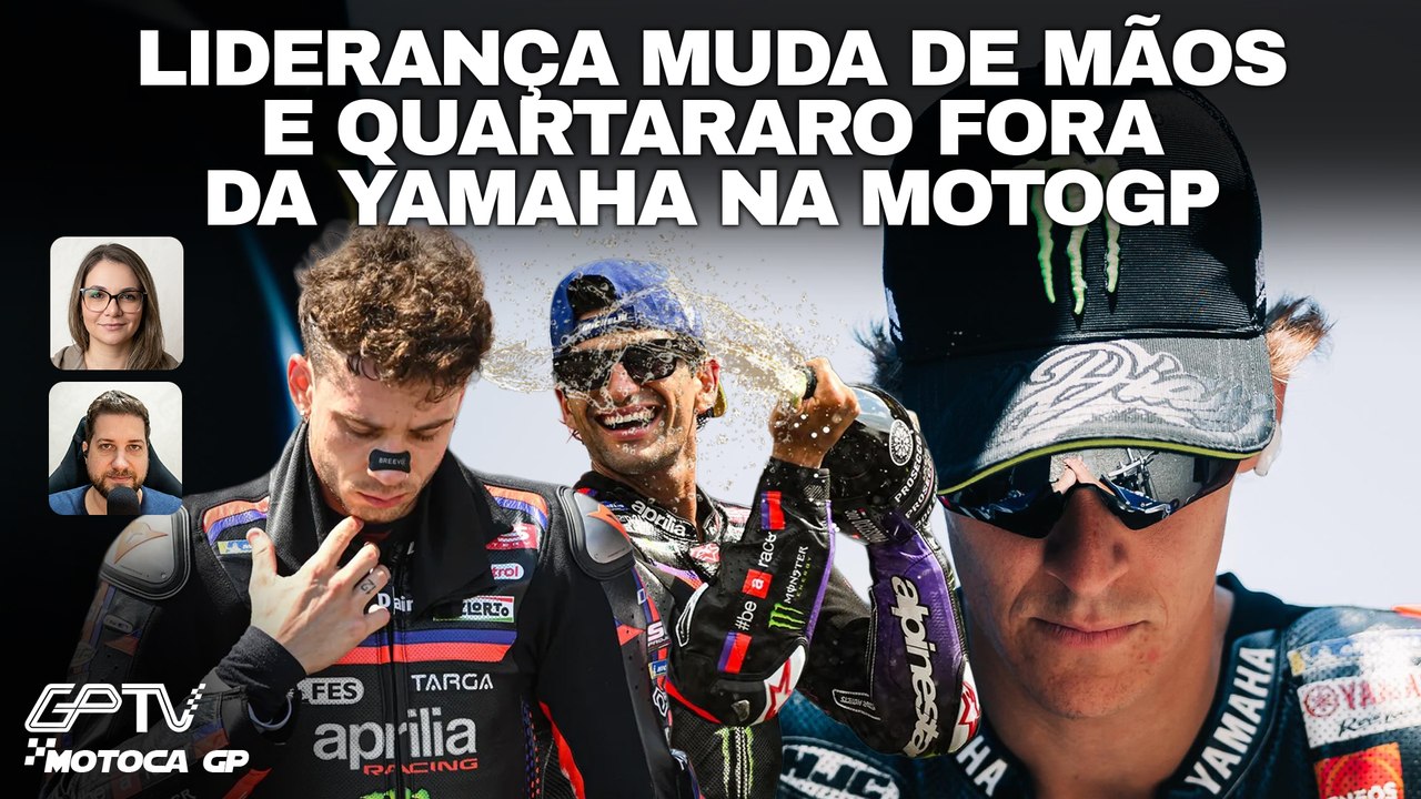 OGURA RELUZ, MARTÍN VIRA JOGO E QUARTARARO DÁ ADEUS À YAMAHA | Motoca GP