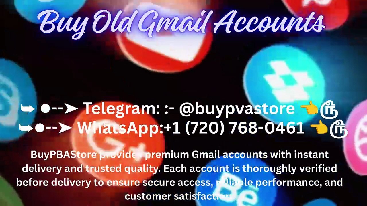 Premium Aged Buy Gmail Accounts – Instant Send
