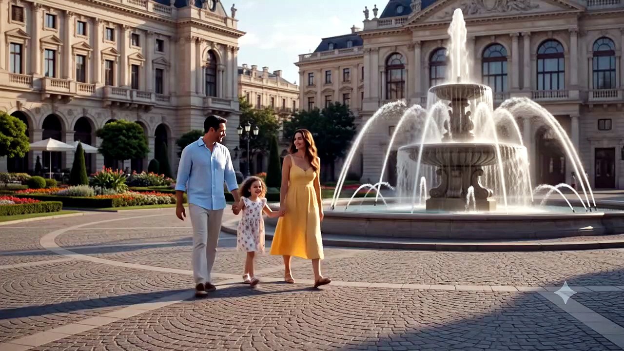 A família muito linda e unida