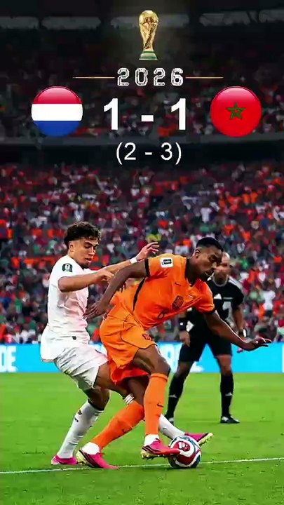 Netherlands vs Morocco Fifa World Cup 2026 highlights Netherlands goal