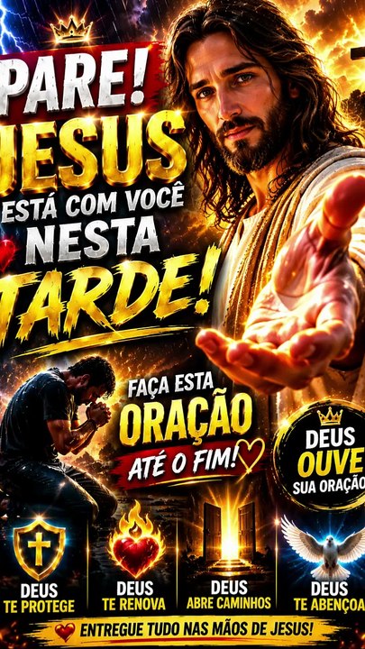 🙏 JESUS OUVE SUA ORAÇÃO