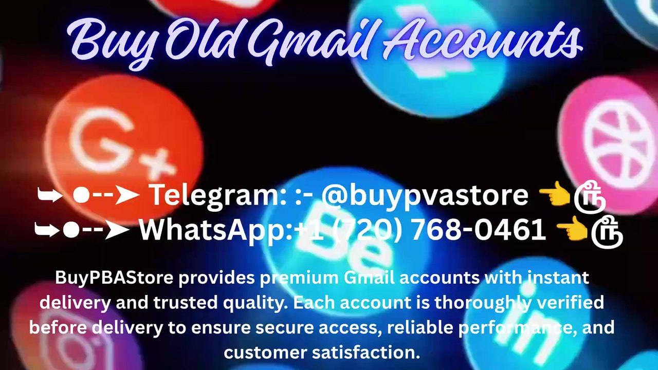 Quality Aged Buy Gmail Accounts Instantly