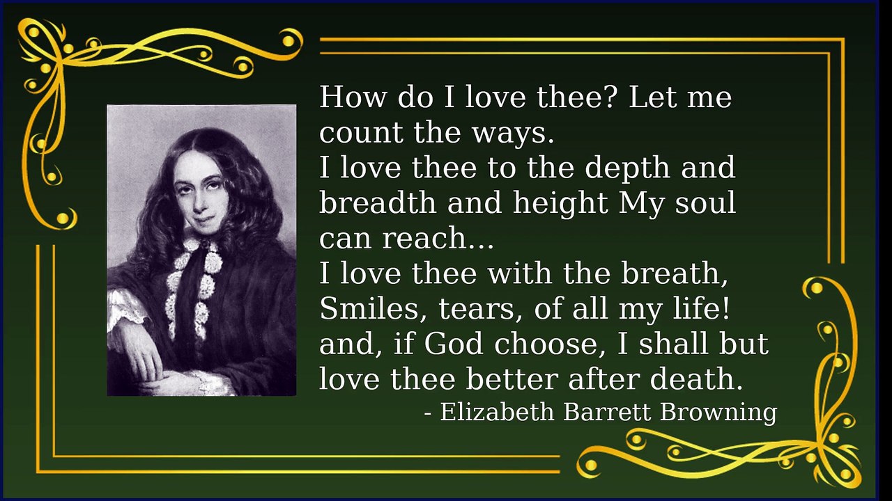 Elizabeth Barrett Browning: Her Most Beautiful & Famous Quotes
