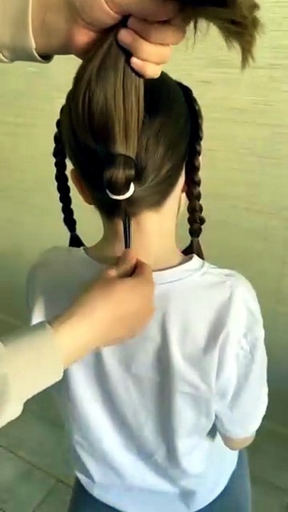 Cute Back to School Half-Up Braid Tutorial | Idée Coiffure École Fillette 2026
