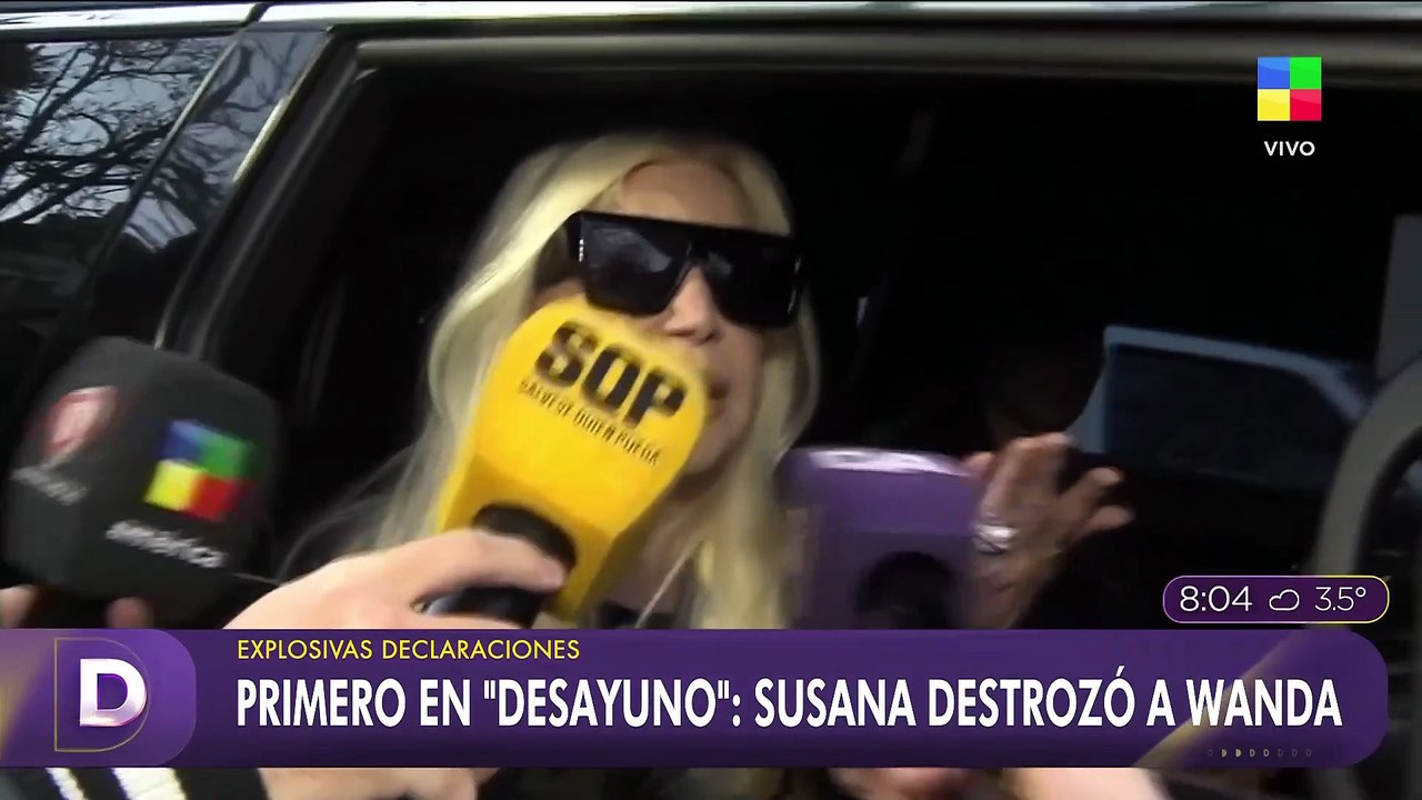 Susana Giménez habló de Wanda Nara y cerró el debate sobre su sucesora