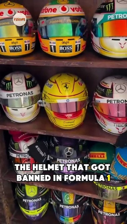 FIFA Banned This F1 Helmet 😳#f1 #formula1