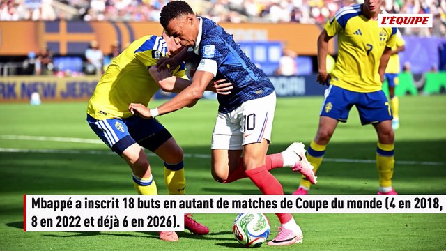 18 buts en Coupe du monde : Kylian Mbappé dépasse Miroslav Klose et revient sur Lionel Messi - Foot - Coupe du monde 2026