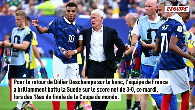 Kylian Mbappé et les Bleus surclassent la Suède et rejoignent les 8es - Foot - Coupe du monde 2026