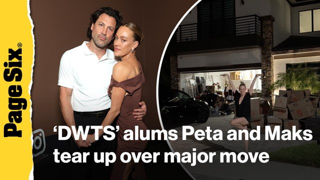 'DWTS' alums Peta Murgatroyd and Maks Chmerkovskiy tear up over major move: 'Best decision for our family'