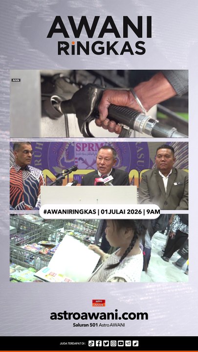 #AWANIRingkas 1 Julai 2026 | 9AM