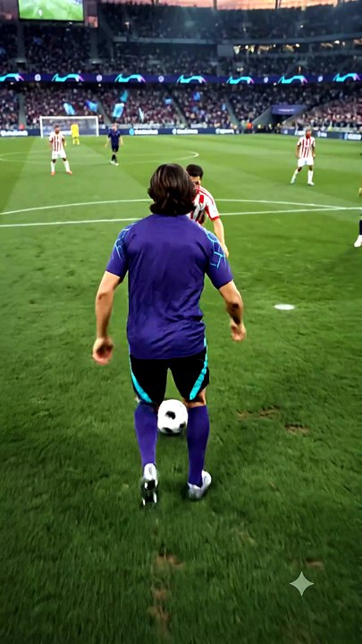 Insane Solo Run & Top Bin Finish 🤯⚽ | Impossible Football Goal | 4K Cinematic #Shorts
