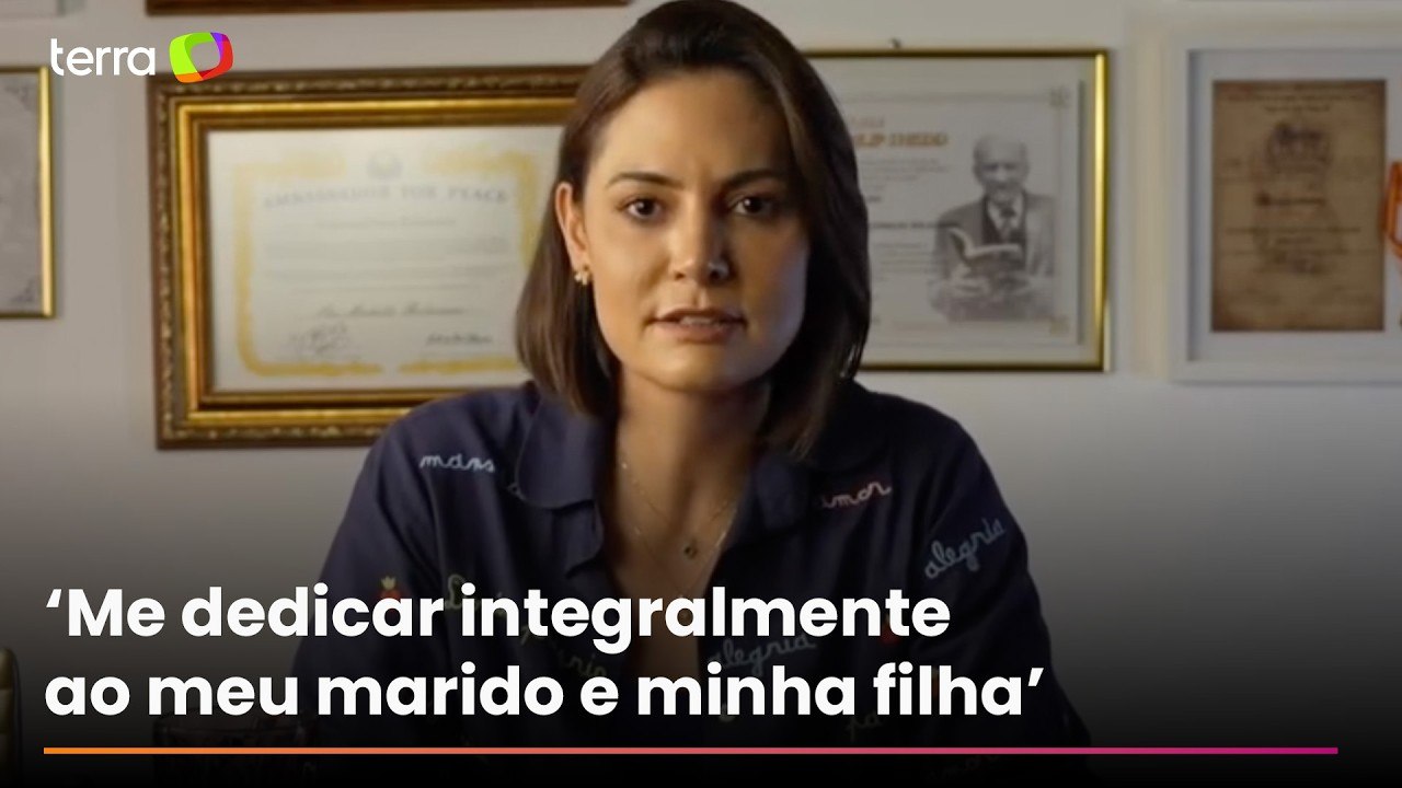 Michelle Bolsonaro deixa presidência do PL Mulher dias após expor crise com Flávio