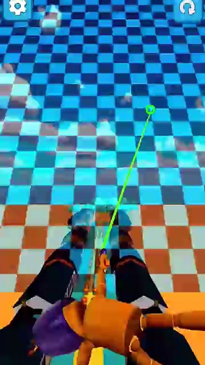 Zipline Rope Runner Gameplay |Level 13| #gaming #trending #asmr #ziplineroperunnergameplay