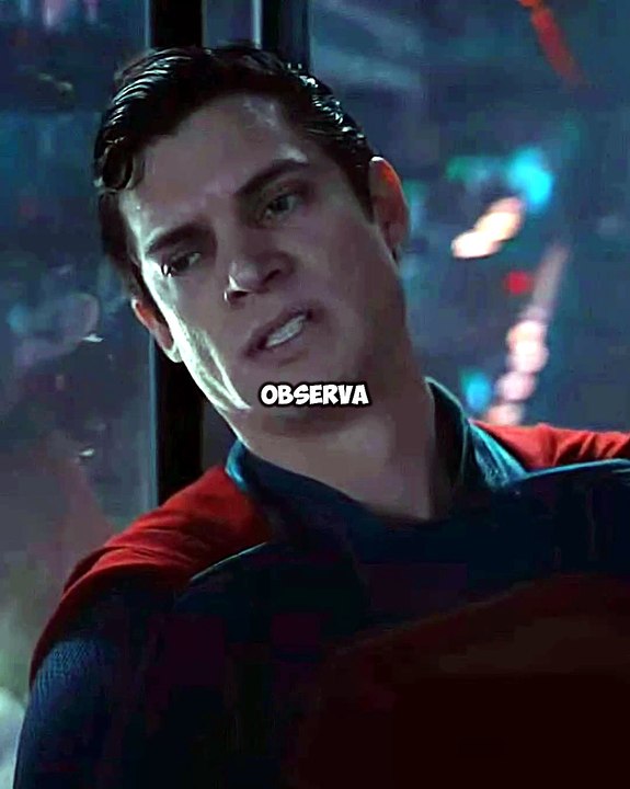 Observa bien que en Superman