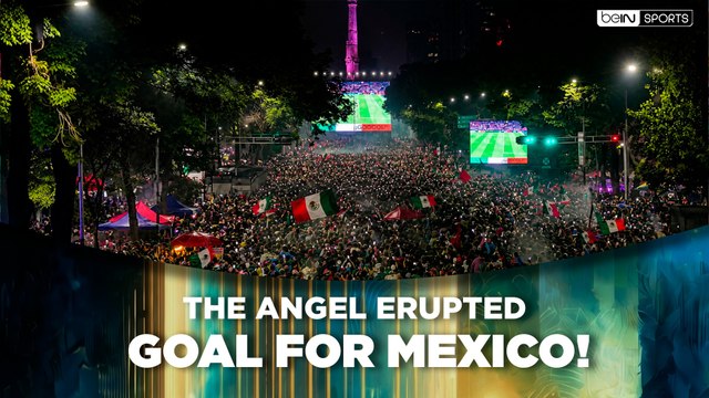 Mexico vs. Ecuador: The Angel of Independence Erupts After Julián Quiñones' Goal | beIN SPORTS