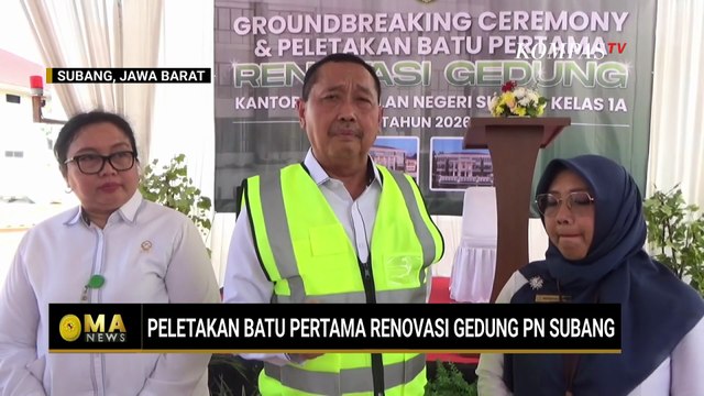 Mahkamah Agung Mulai Pembangunan Gedung Baru Pengadilan Negeri Subang |MA NEWS