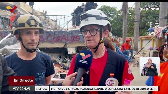 La Guaira | Rescatistas continúan labores de búsqueda en la Residencia Los Corales