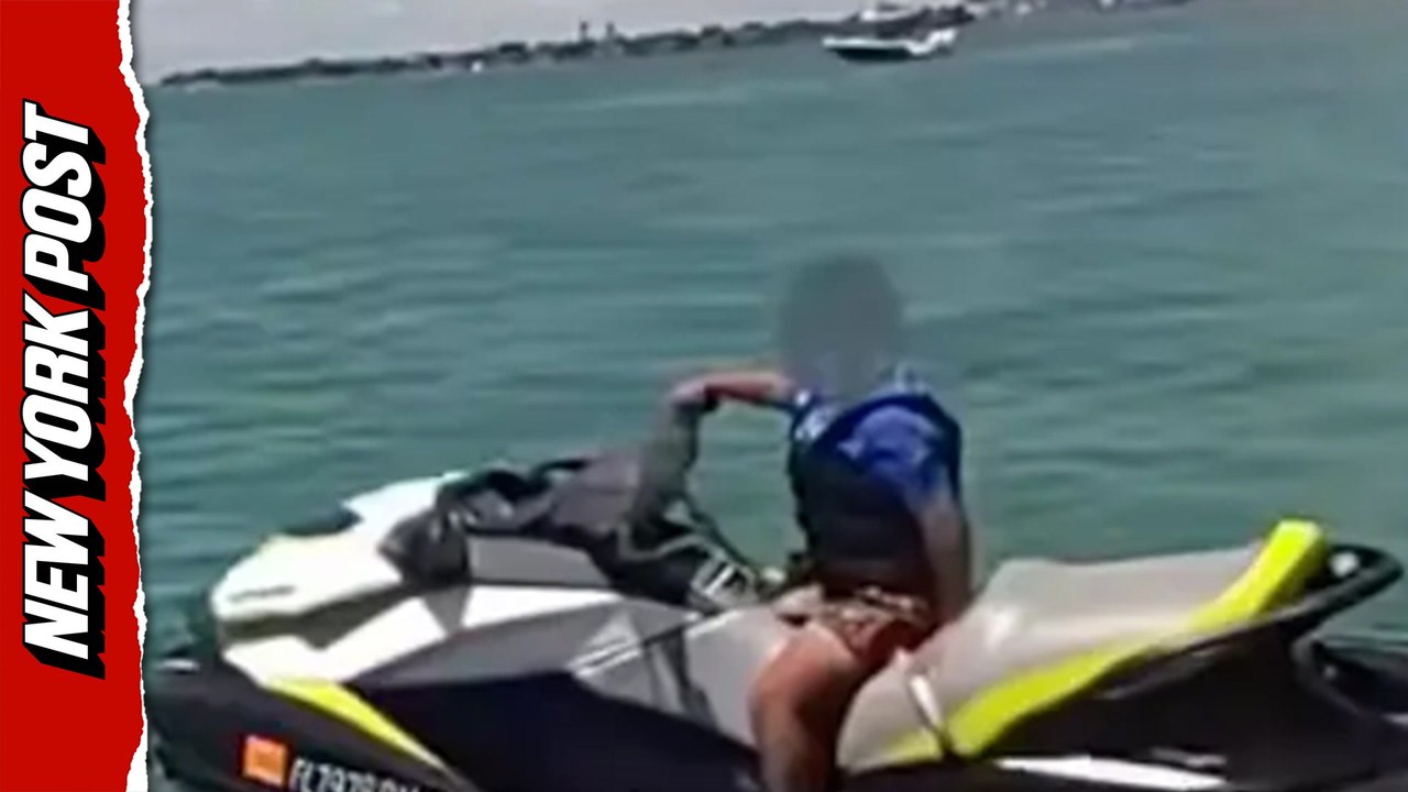 8-year-old boy caught by cops jet skiing solo in Florida