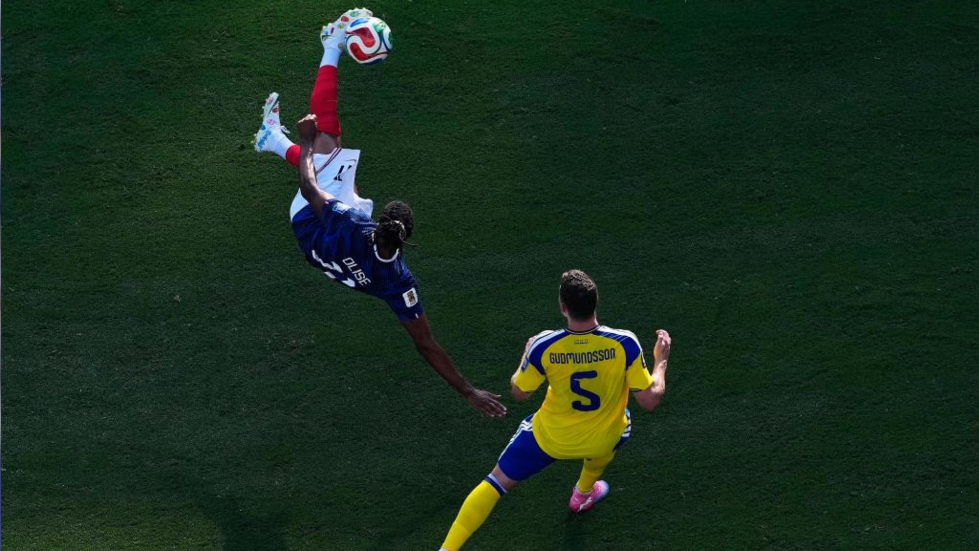 ¿¡Pero qué has hecho, Olise!? Acarició el gol del Mundial con una chilena espectacular