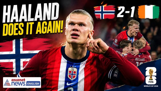 Ivory Coast Vs Norway Highlights: Haaland's Late Winner Creates FIFA World Cup 2026 History | Sports