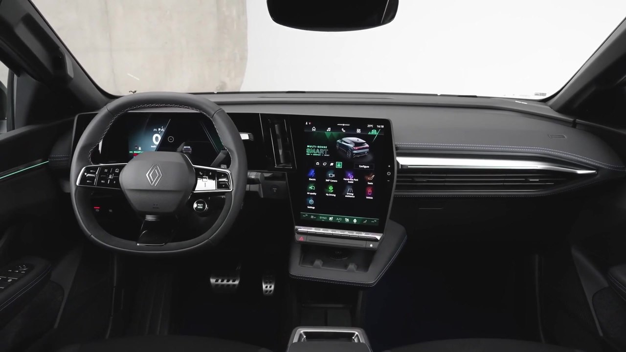 Der neue Renault Megane E-Tech elektrisch - Ein stilvolles Interieur mit edlerer Anmutung