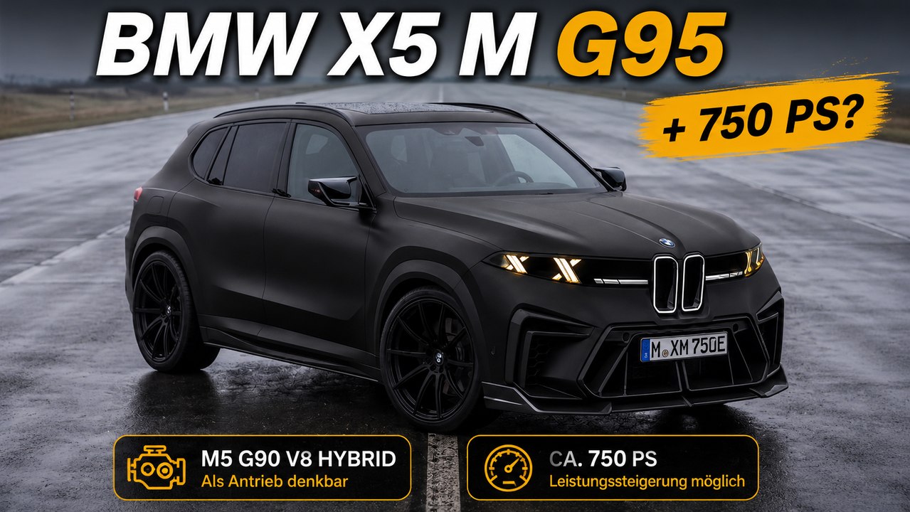 BMW X5 M (G95/G65): Unser Rendering zeigt die M-Zukunft!