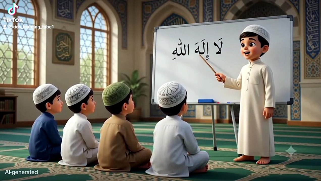First kalma for kids| learning video| Islamic video for kids