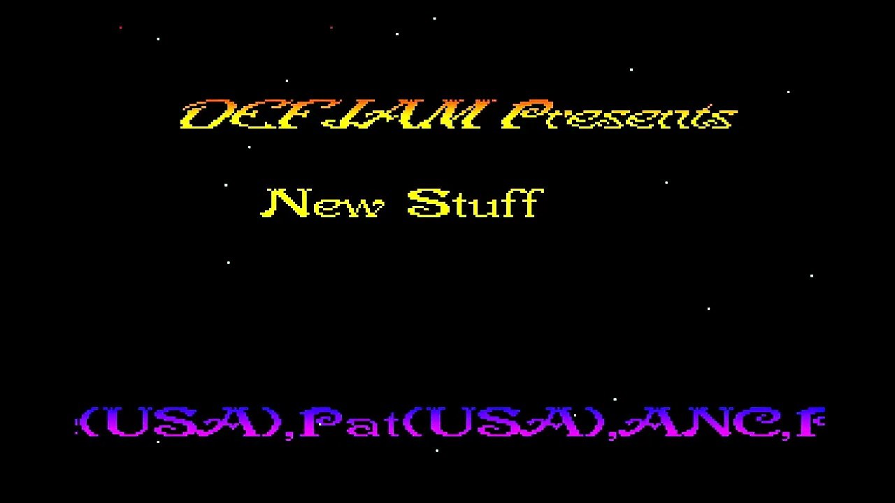 Amiga Intro New Stuff by Defjam