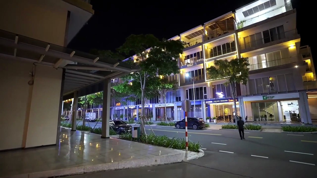 Quiet Night City Walk in Modern Thu Thiem – Sala Park Waterfront Promenade