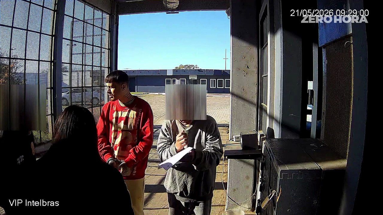 Policial penal é preso por suspeita de facilitar fuga de apenado; veja vídeo