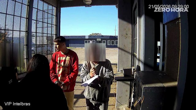 Policial penal é preso por suspeita de facilitar fuga de apenado; veja vídeo