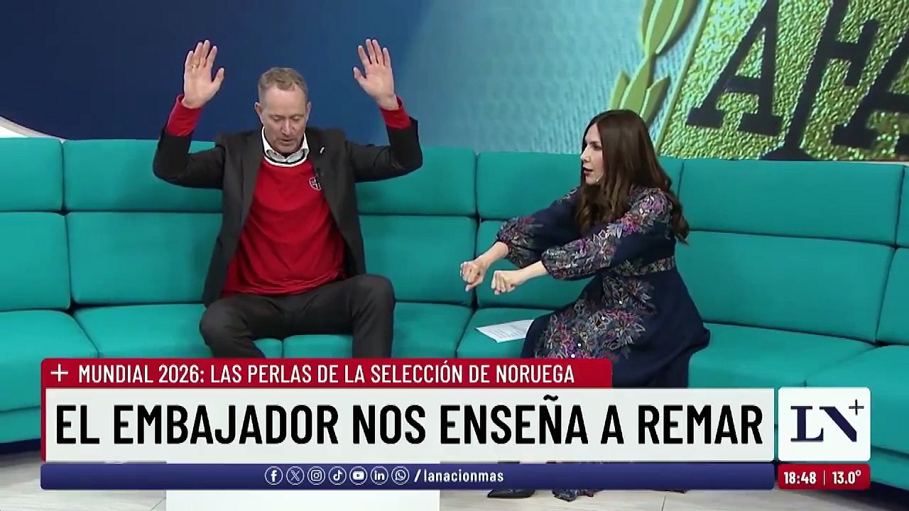 Quedó todo grabado: Cristina Pérez enloqueció en vivo y se puso a hacer el remo vikingo
