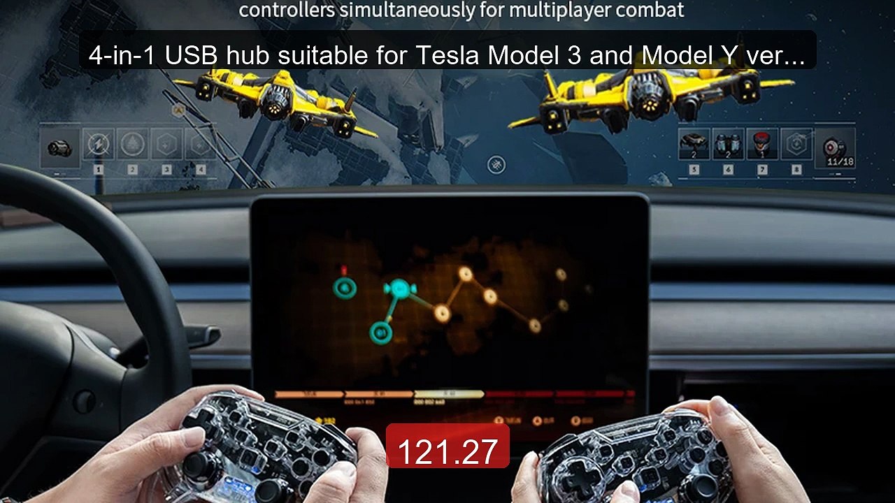 4-in-1 USB hub suitable for Tesla Model 3 and Model Y versions aft... -- Best Deal 2026 | Shop Now!