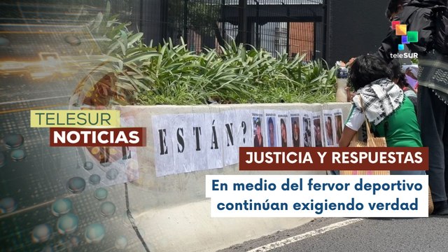Mientras México vive la pasión del Mundial, las familias buscadoras mantienen su lucha