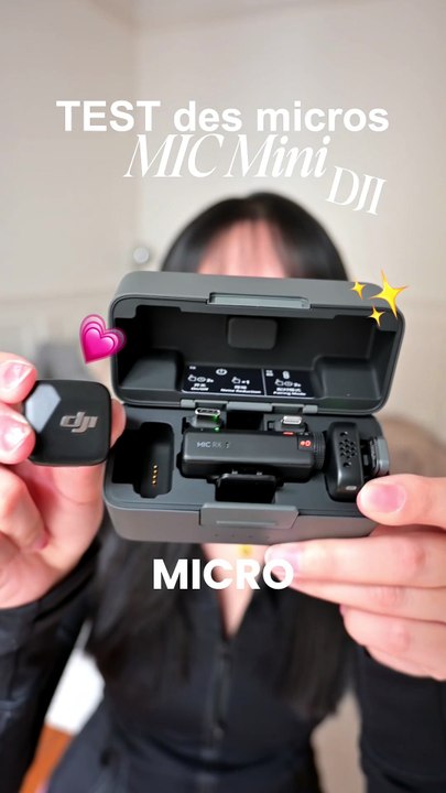 Je teste le DJI mic mini !