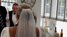 Touching Father-Daughter Moment Captured on Wedding Day