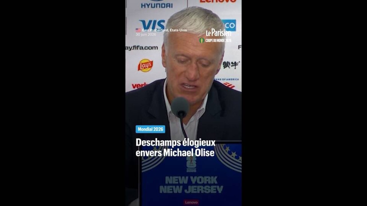 France-Suède : Deschamps salue la prestation d'Olise