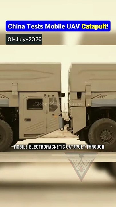China's Truck-Based Drone Launcher