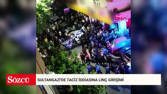 Sultangazi'de taciz iddiasına linç girişimi